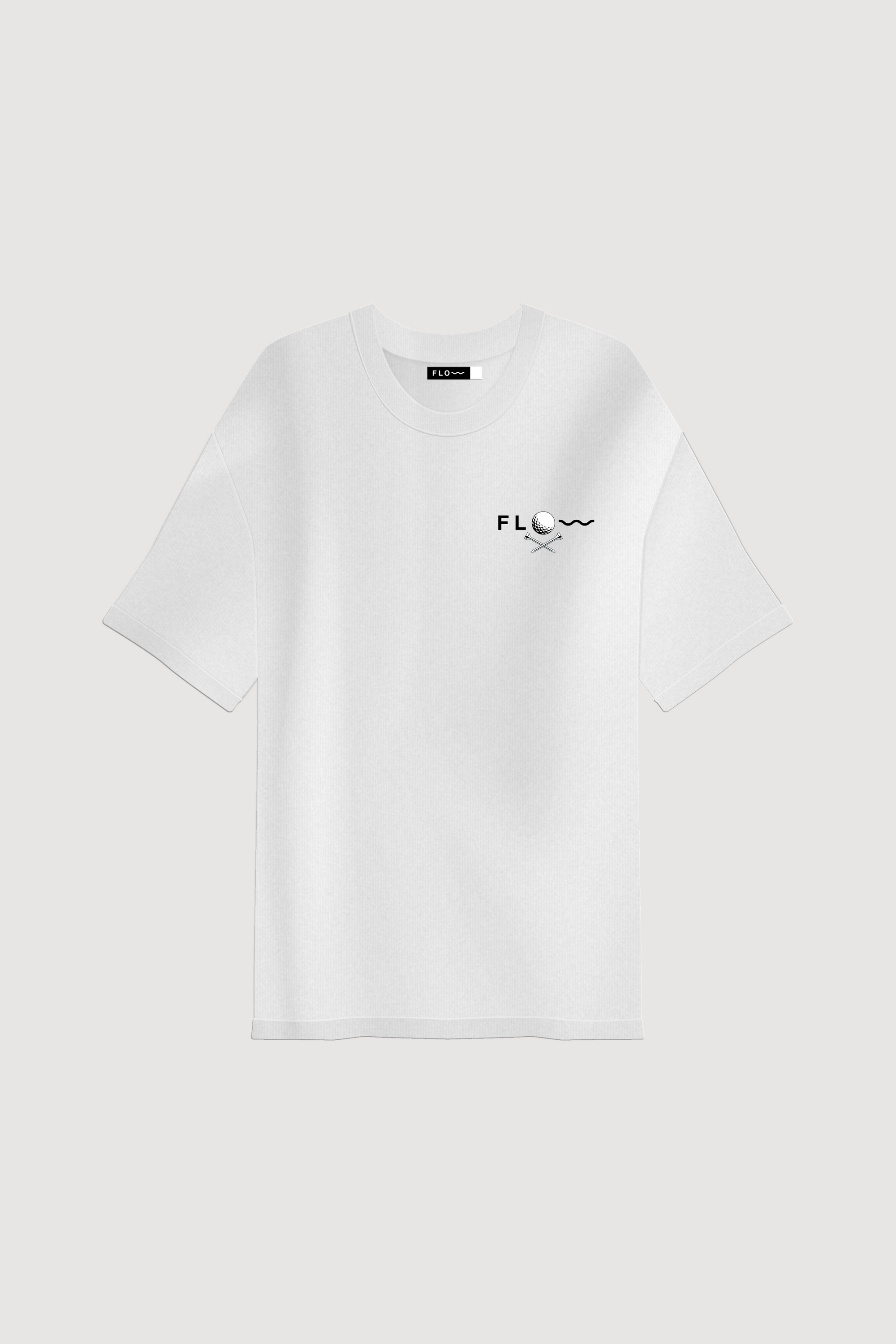 CAMISETA PELOTA DE GOLF BLANCA