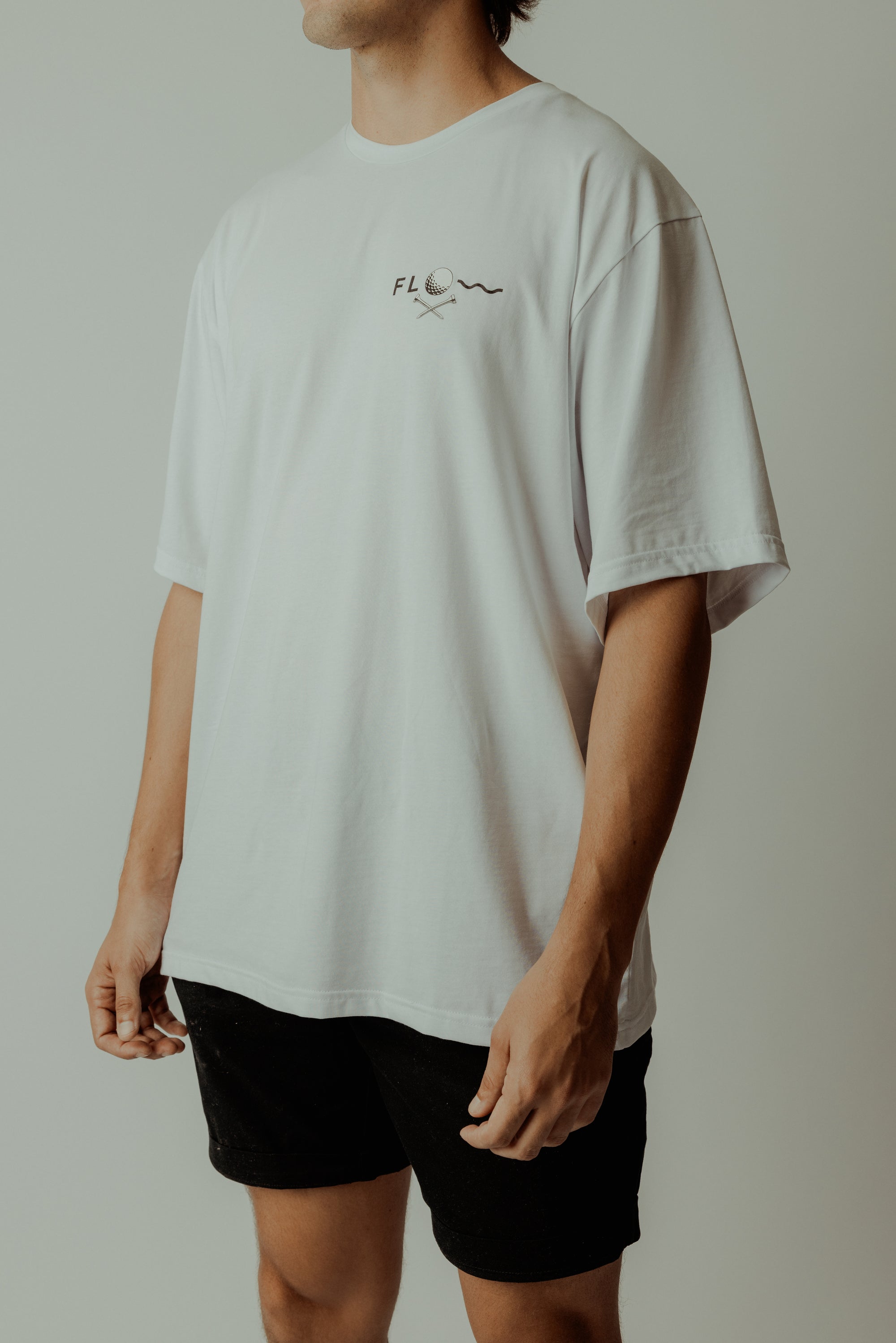 CAMISETA PELOTA DE GOLF BLANCA