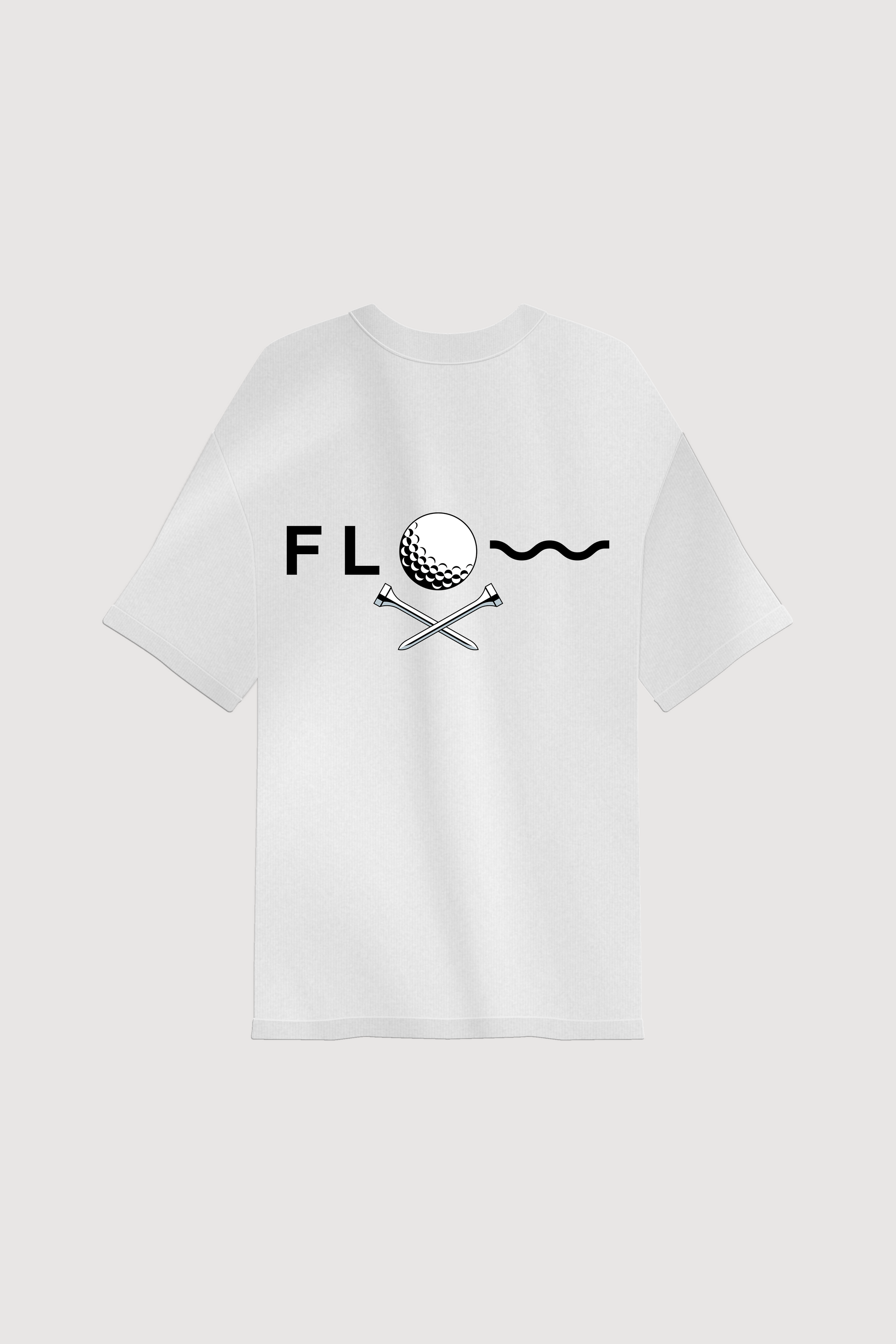 CAMISETA PELOTA DE GOLF BLANCA
