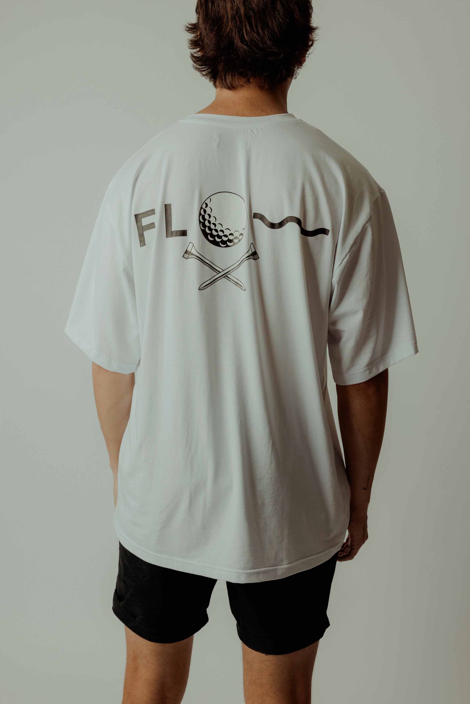 CAMISETA PELOTA DE GOLF BLANCA