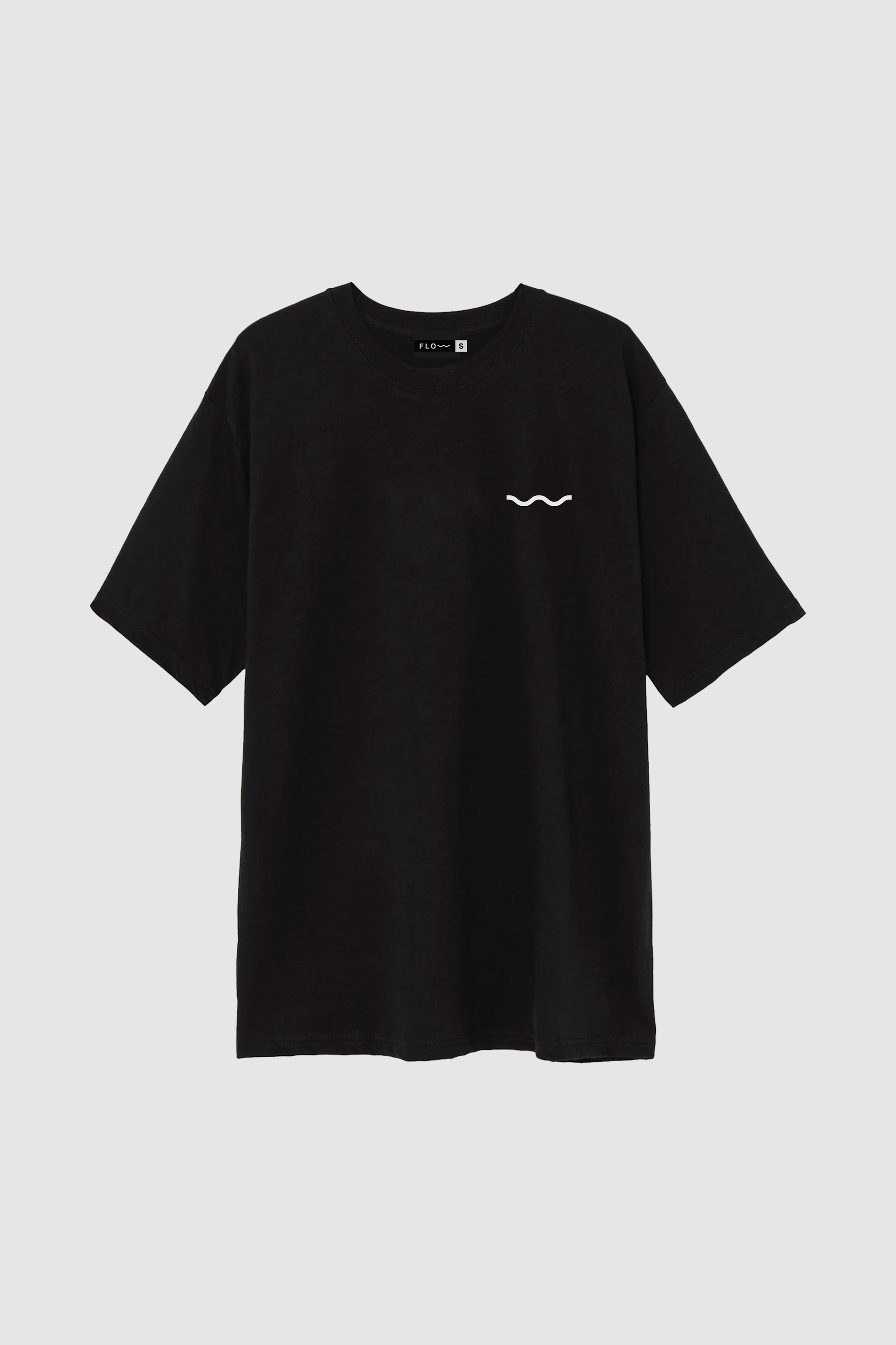 CAMISETA NEGRA CLASSIC WAVE