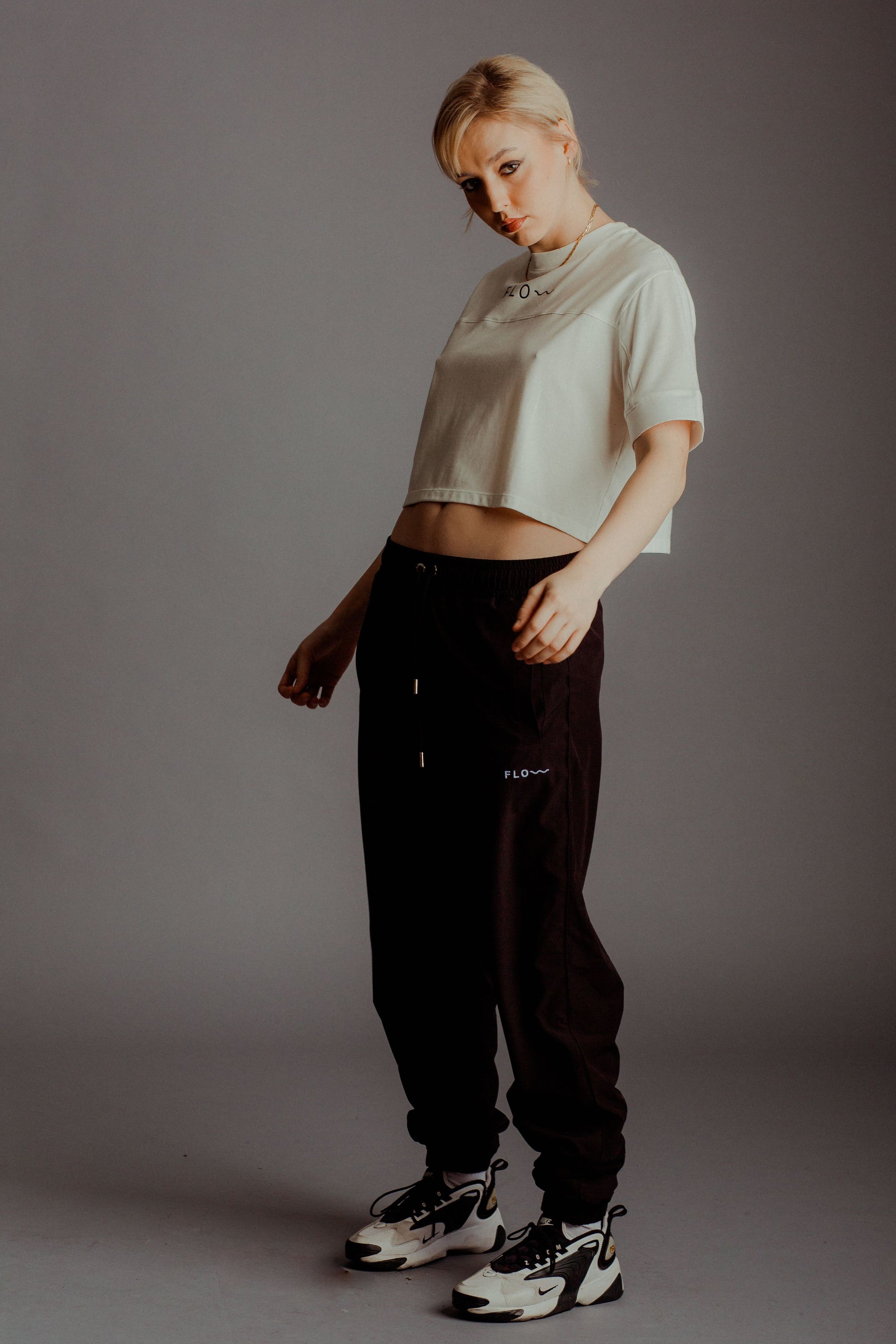 BLUSA CROP TOP BLANCA