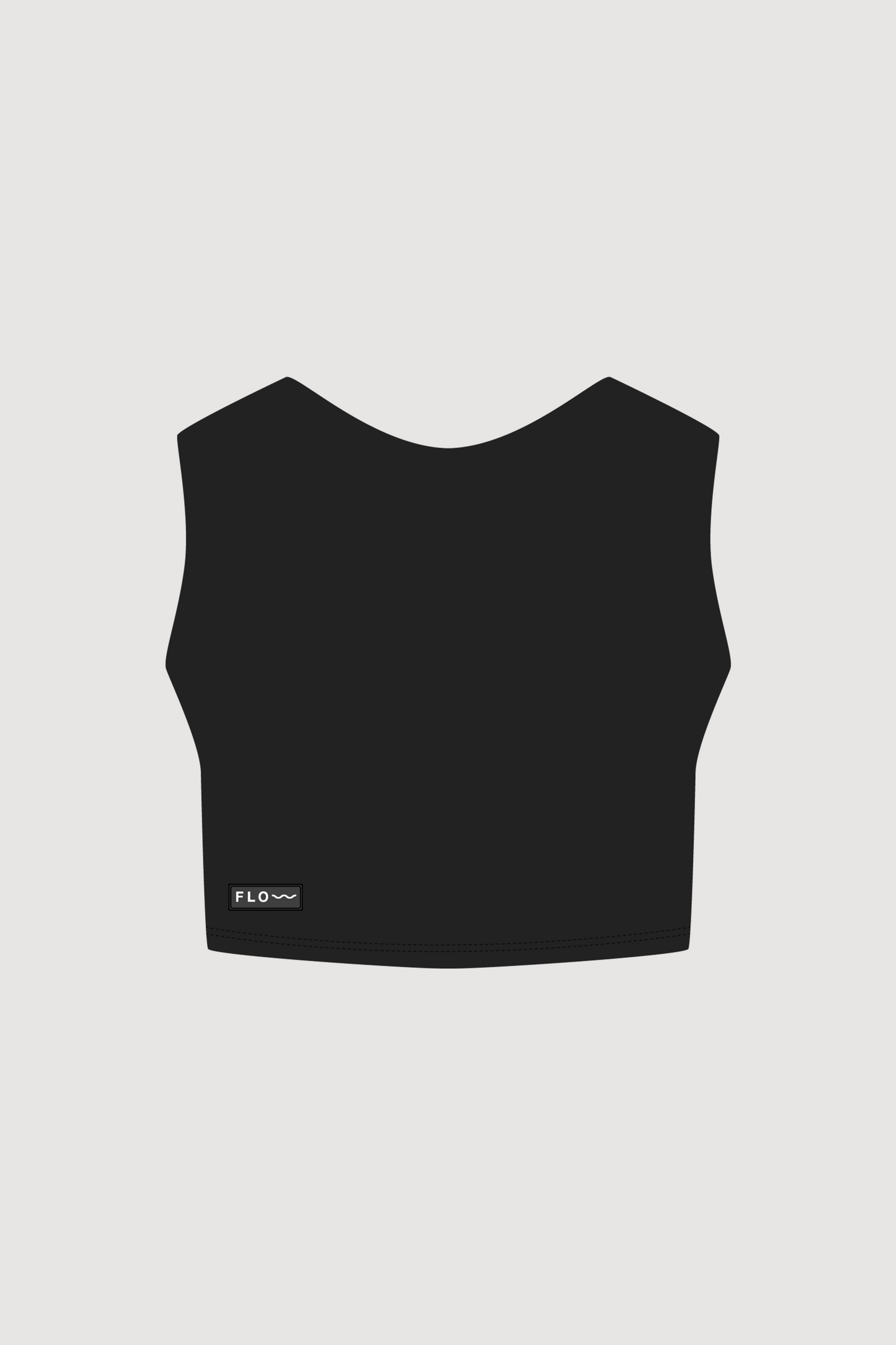 CROP TOP BLACK