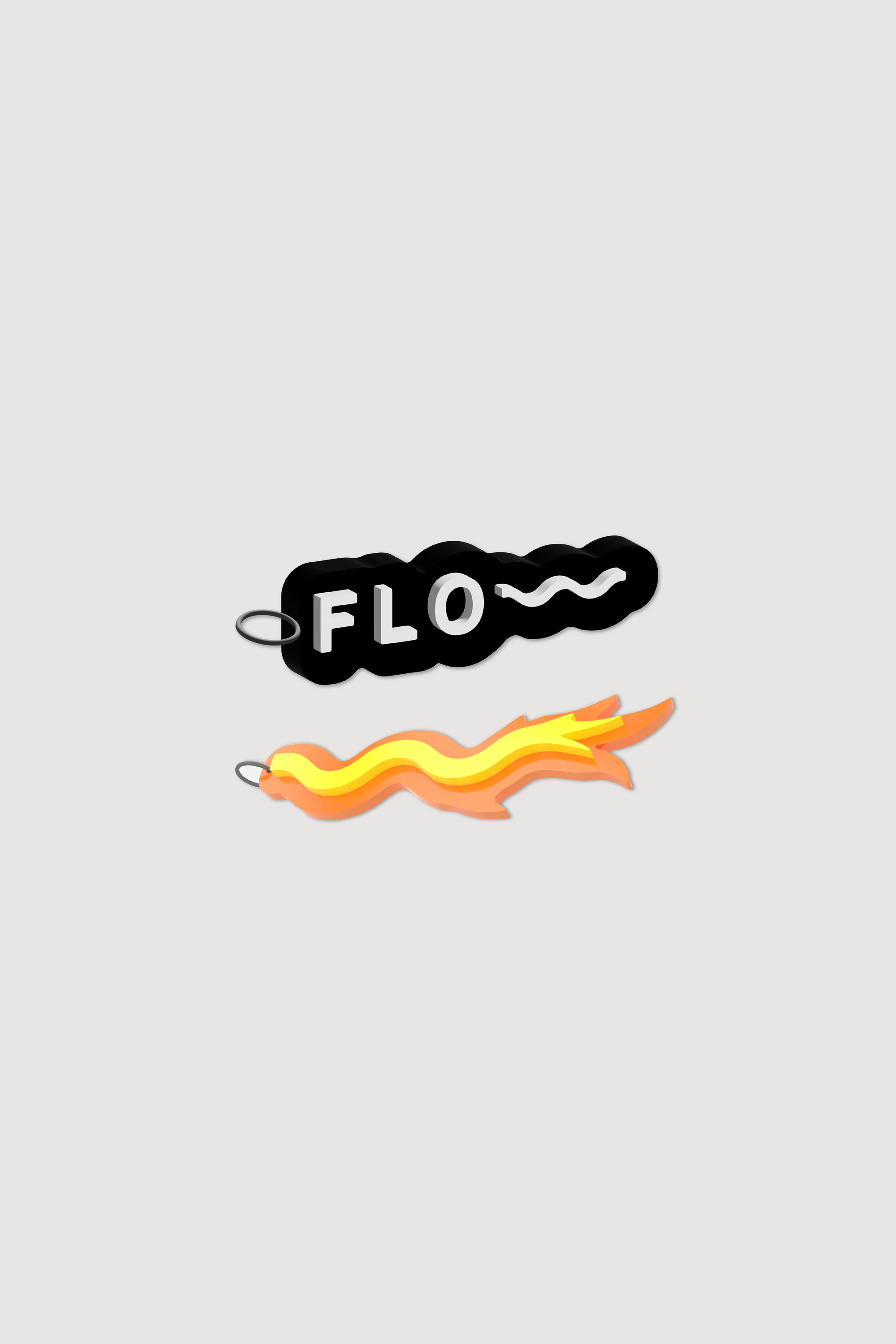FLOW KEYCHAIN