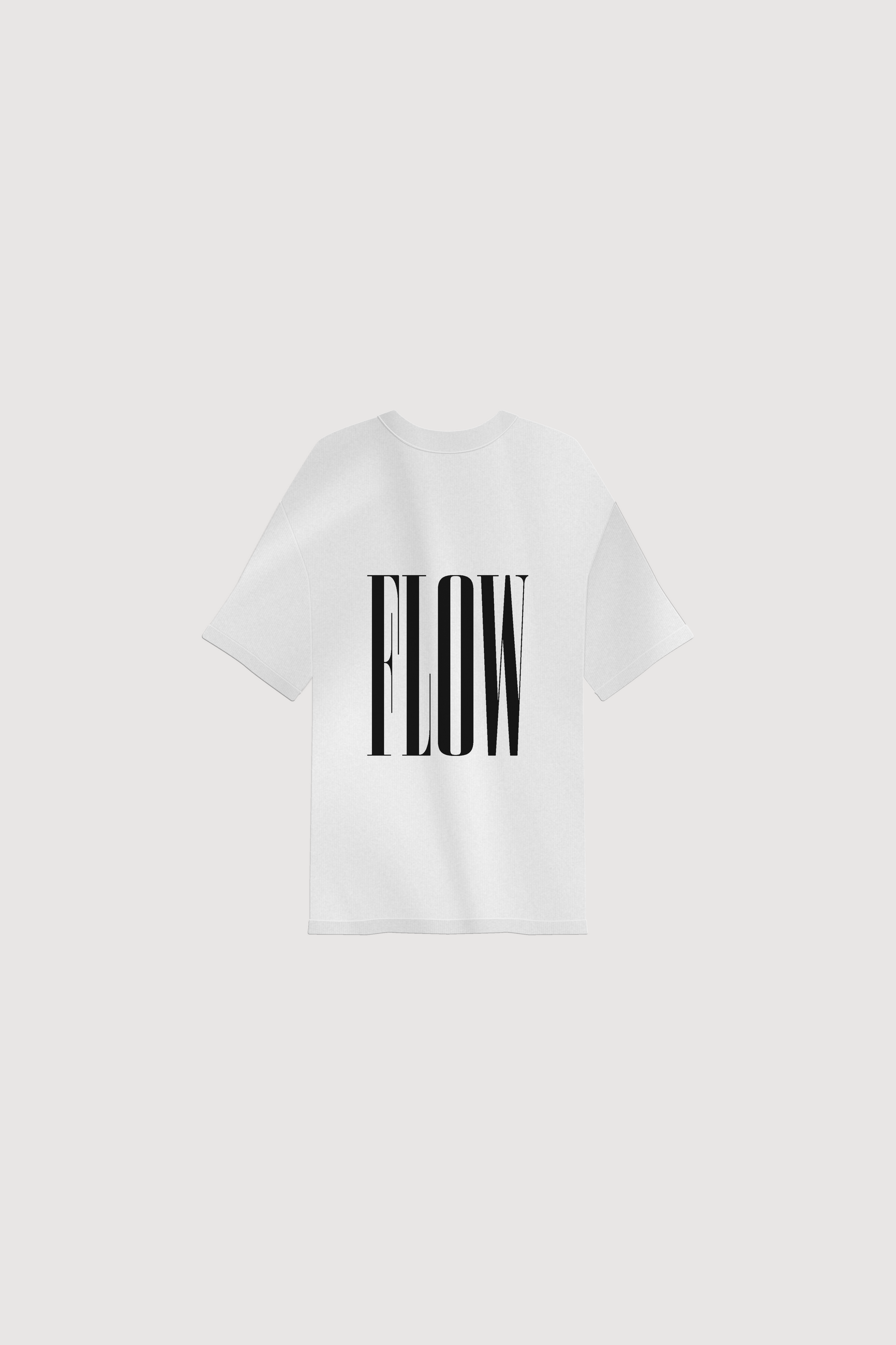 CAMISETA NIÑOS EFECTO FLOW BLANCO