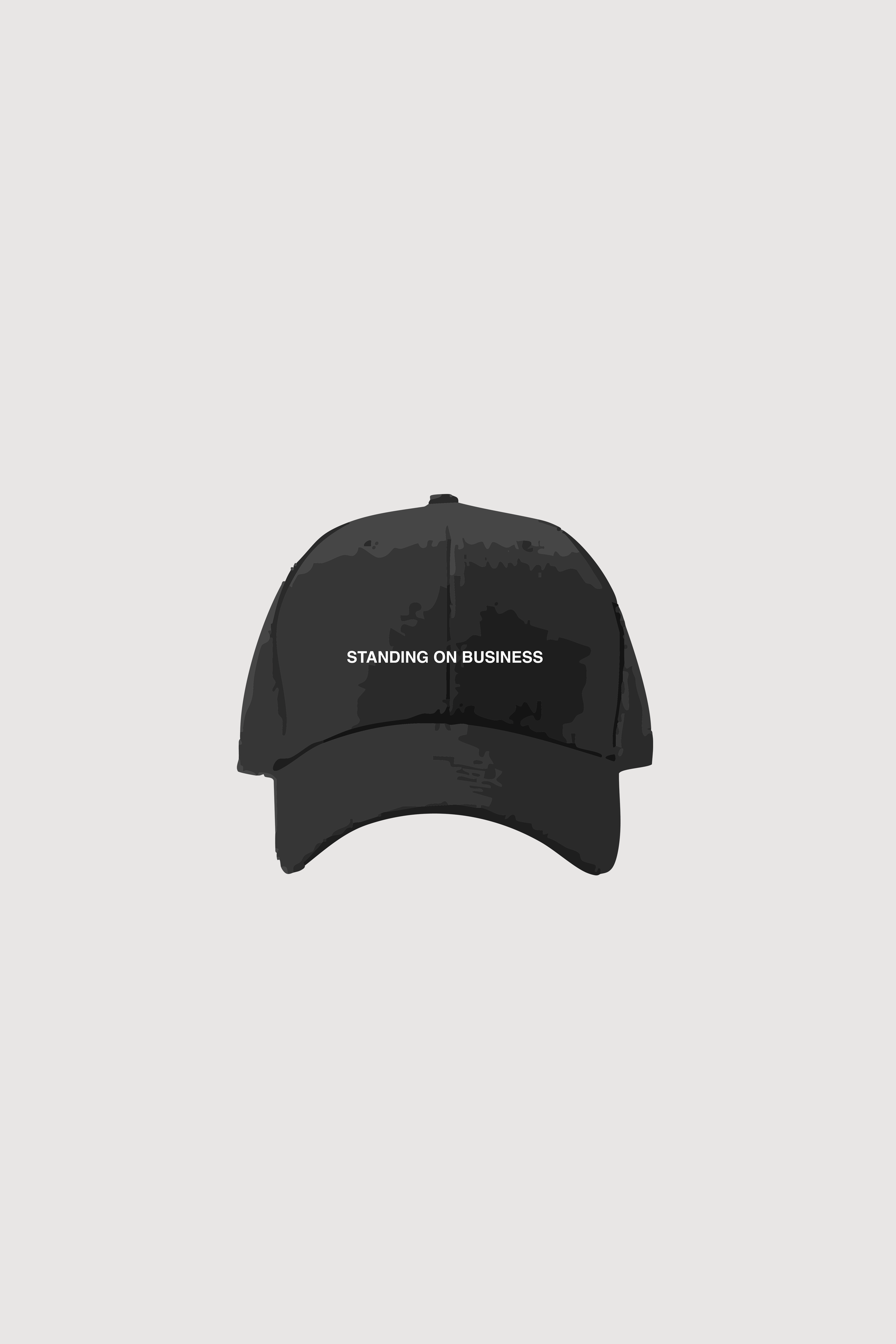STANDING ON BUSINESS CAP BLACK