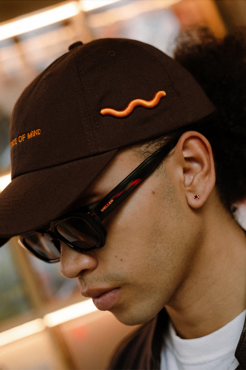 FLOW STATE OF MIND CAP BROWN