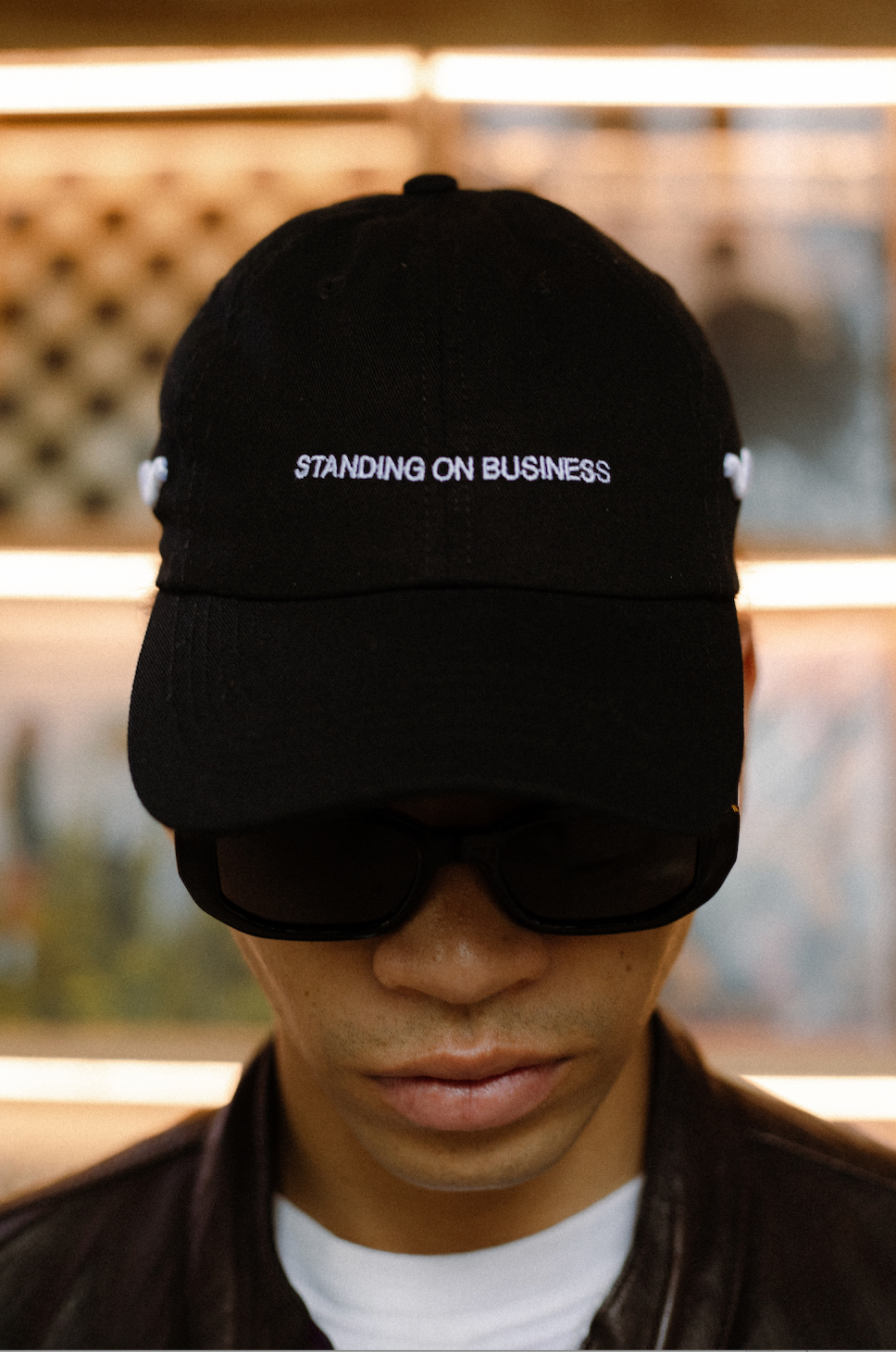 STANDING ON BUSINESS CAP BLACK