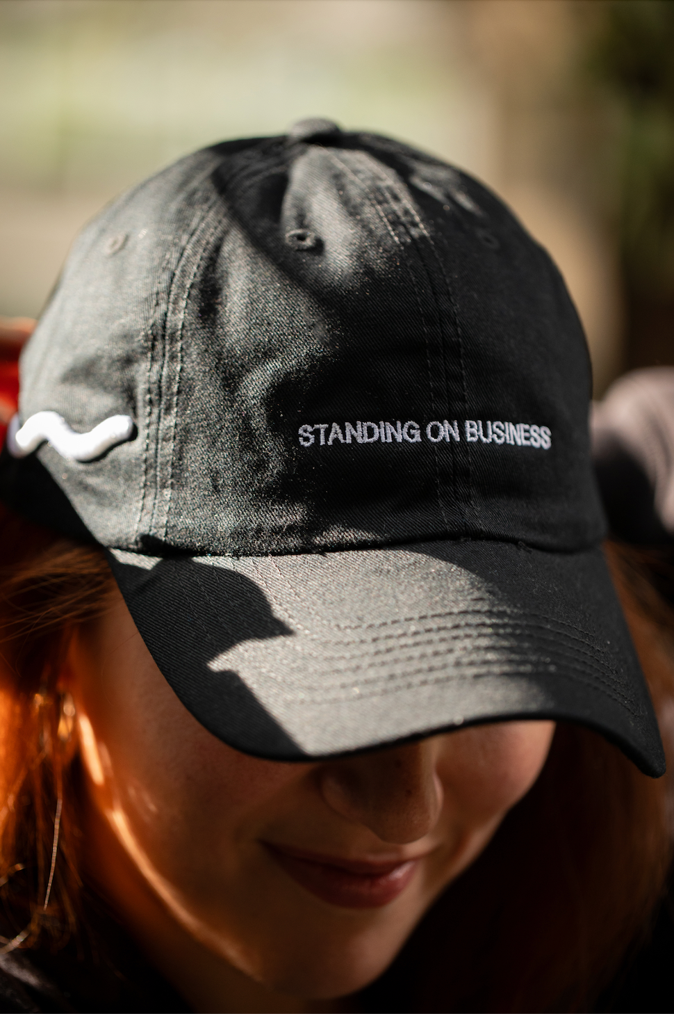 STANDING ON BUSINESS CAP BLACK