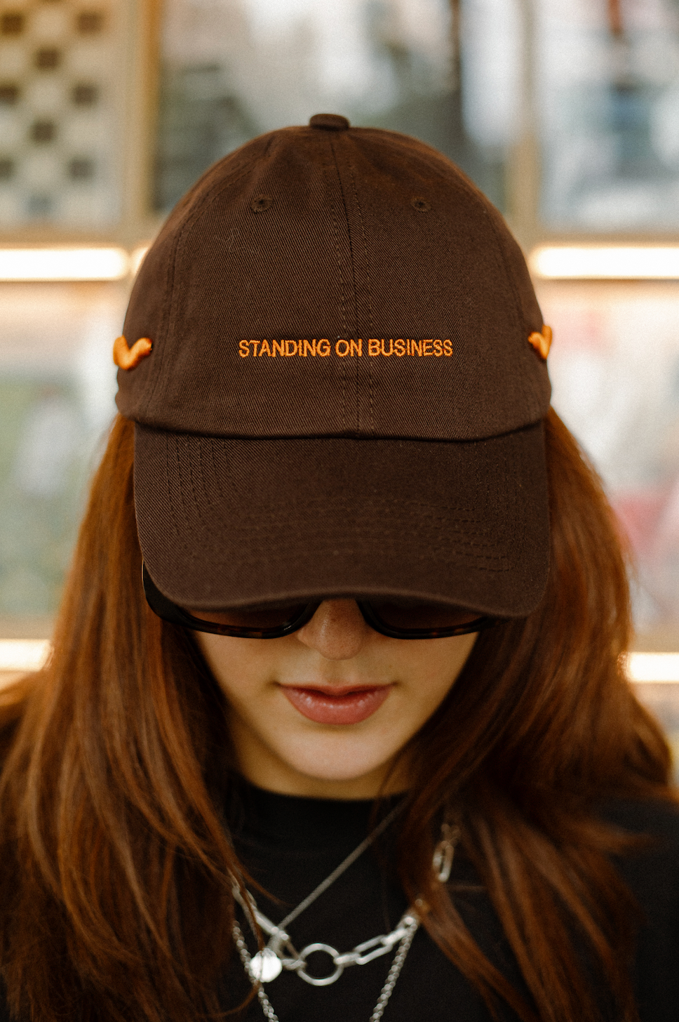 STANDING ON BUSINESS CAP BROWN