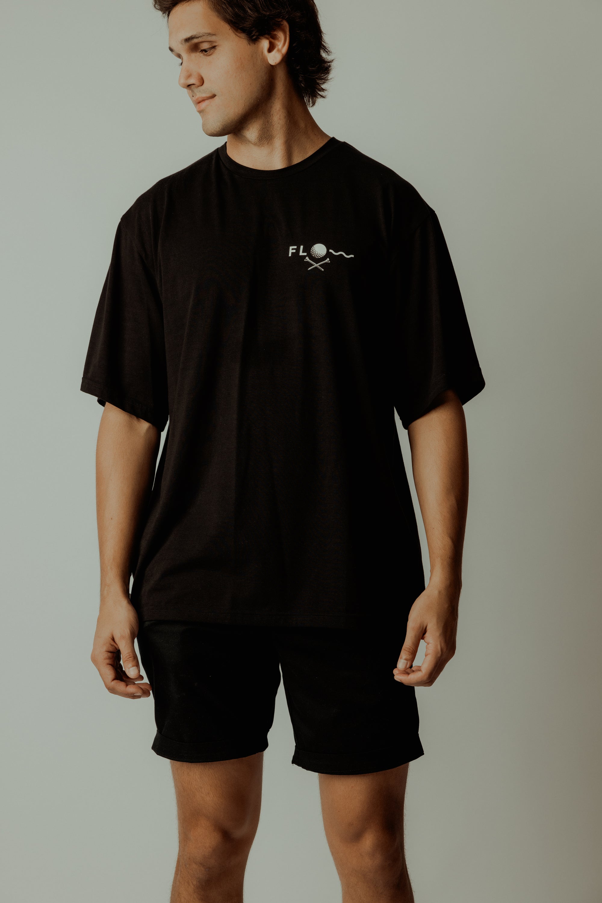 GOLF BALL TEE BLACK