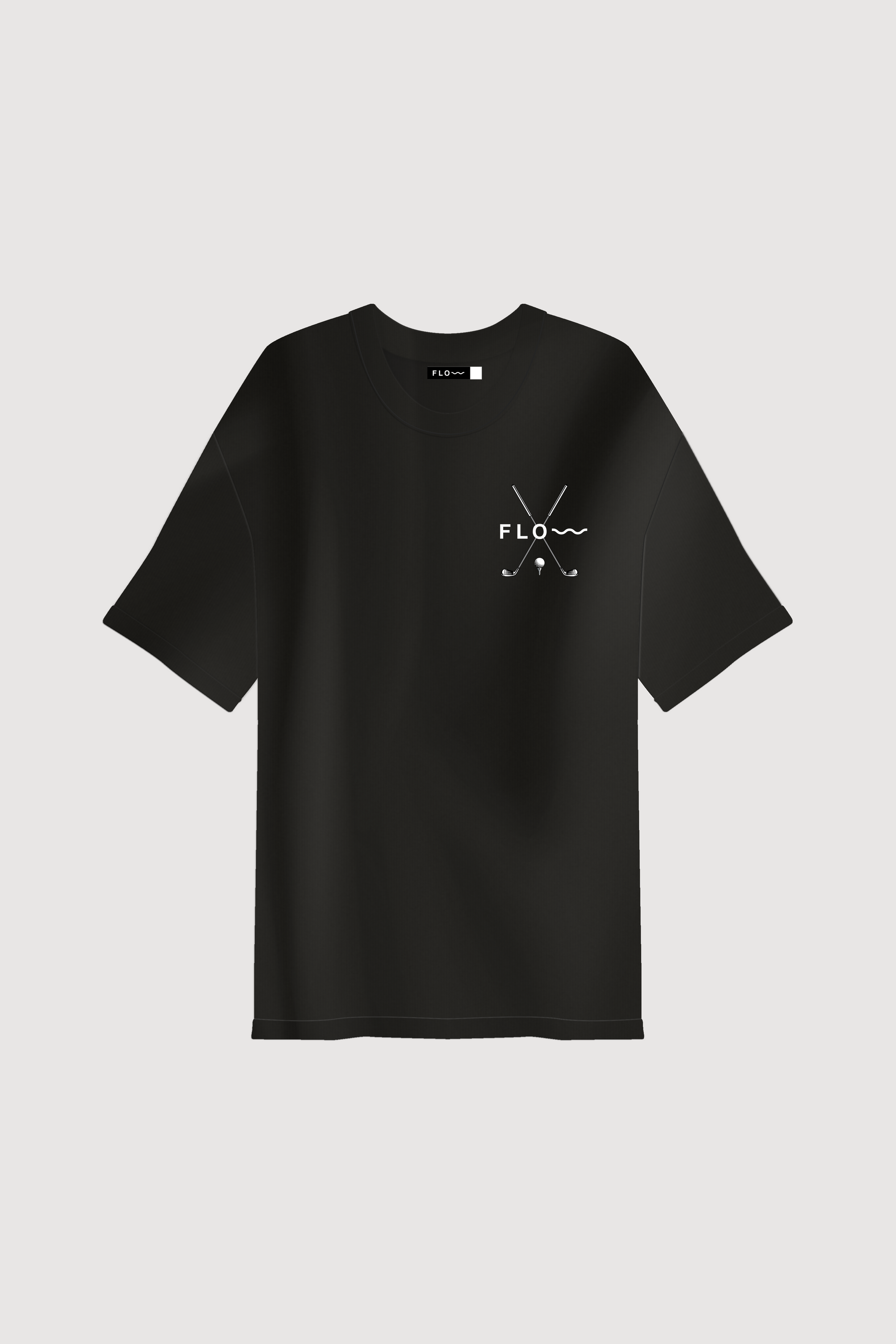 GOLF CLUBS TEE BLACK