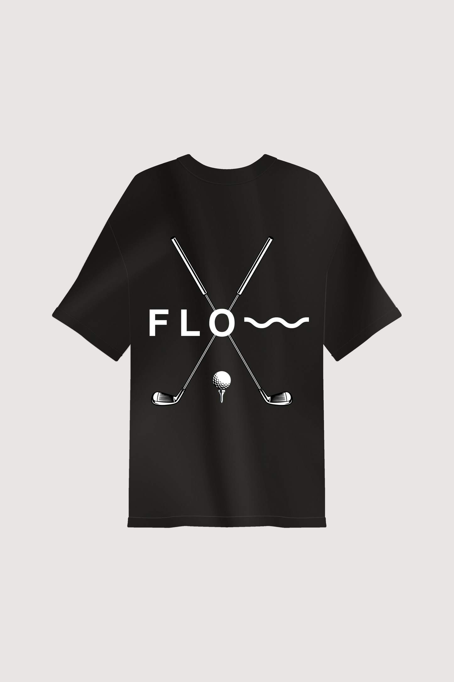 GOLF CLOVES TEE BLACK