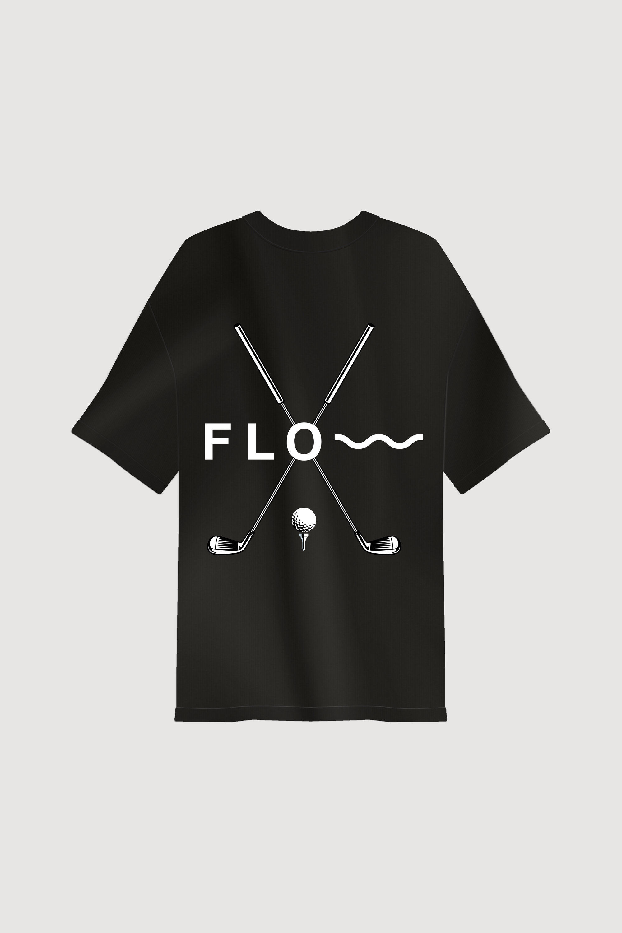 GOLF CLUBS TEE BLACK