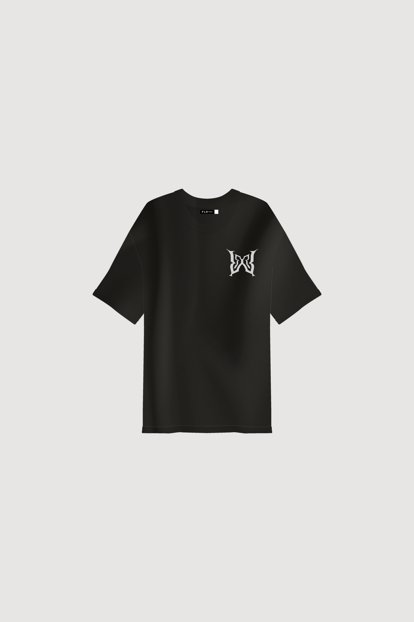 KIDS FLOW EFFECT TEE BLACK