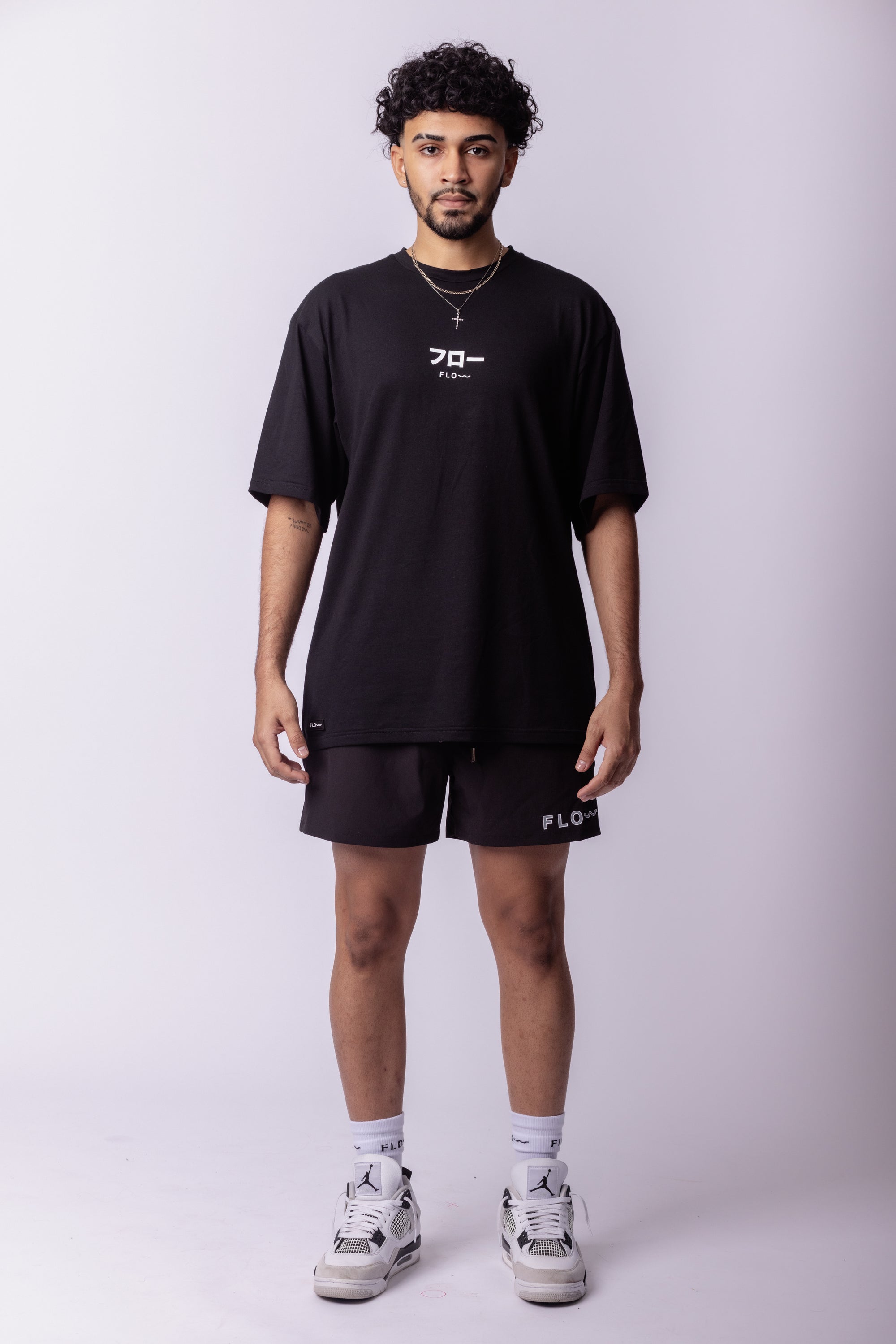 JAPAN FLOW TEE BLACK