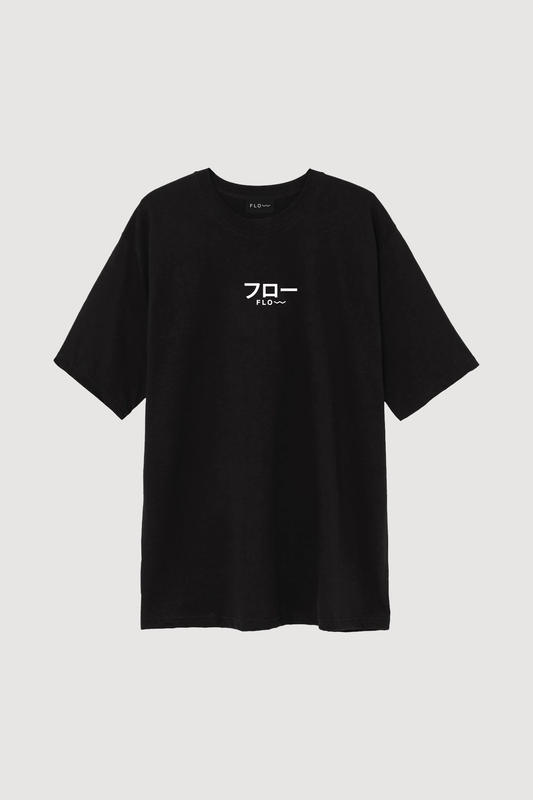 JAPAN FLOW TEE BLACK