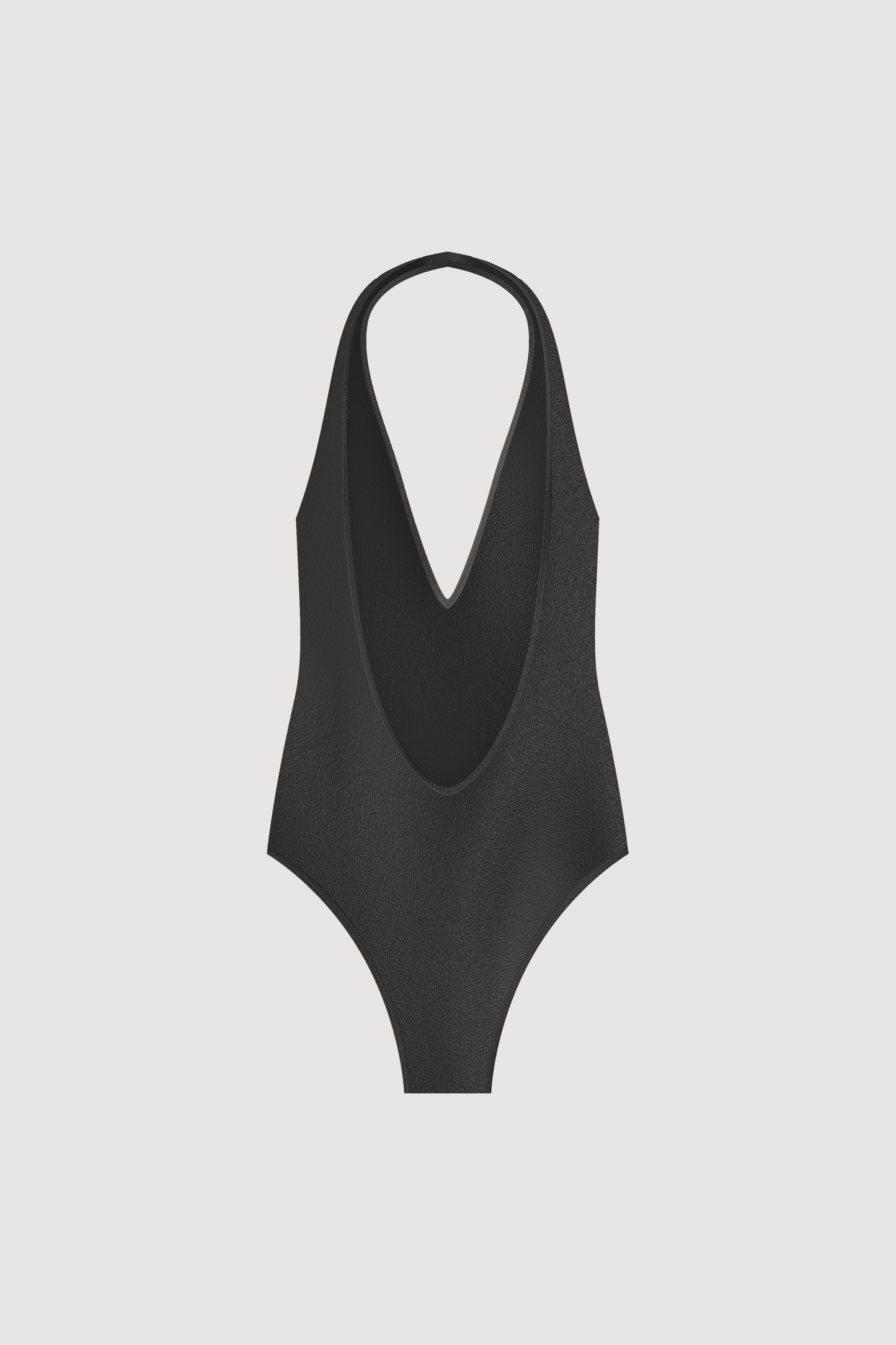 HALTER BODYSUIT BLACK