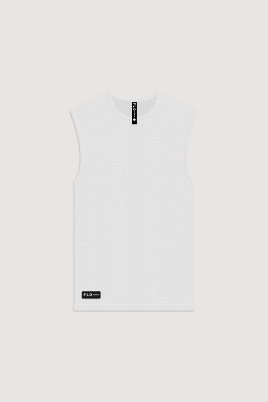 CLASSIC LONG SLEEVELESS WHITE