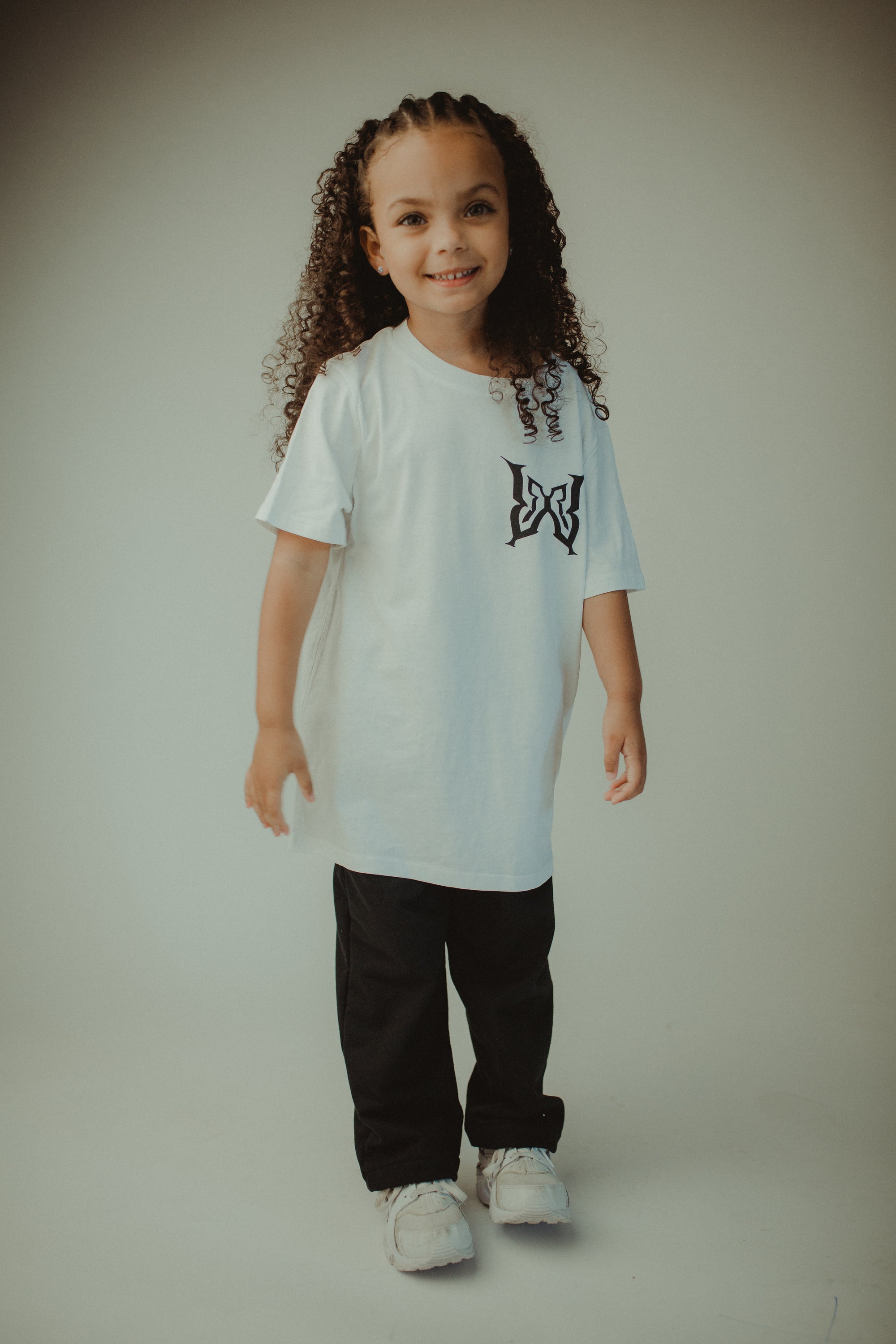 KIDS FLOW EFFECT TEE WHITE