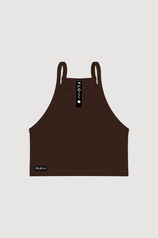 TANK TOP BROWN