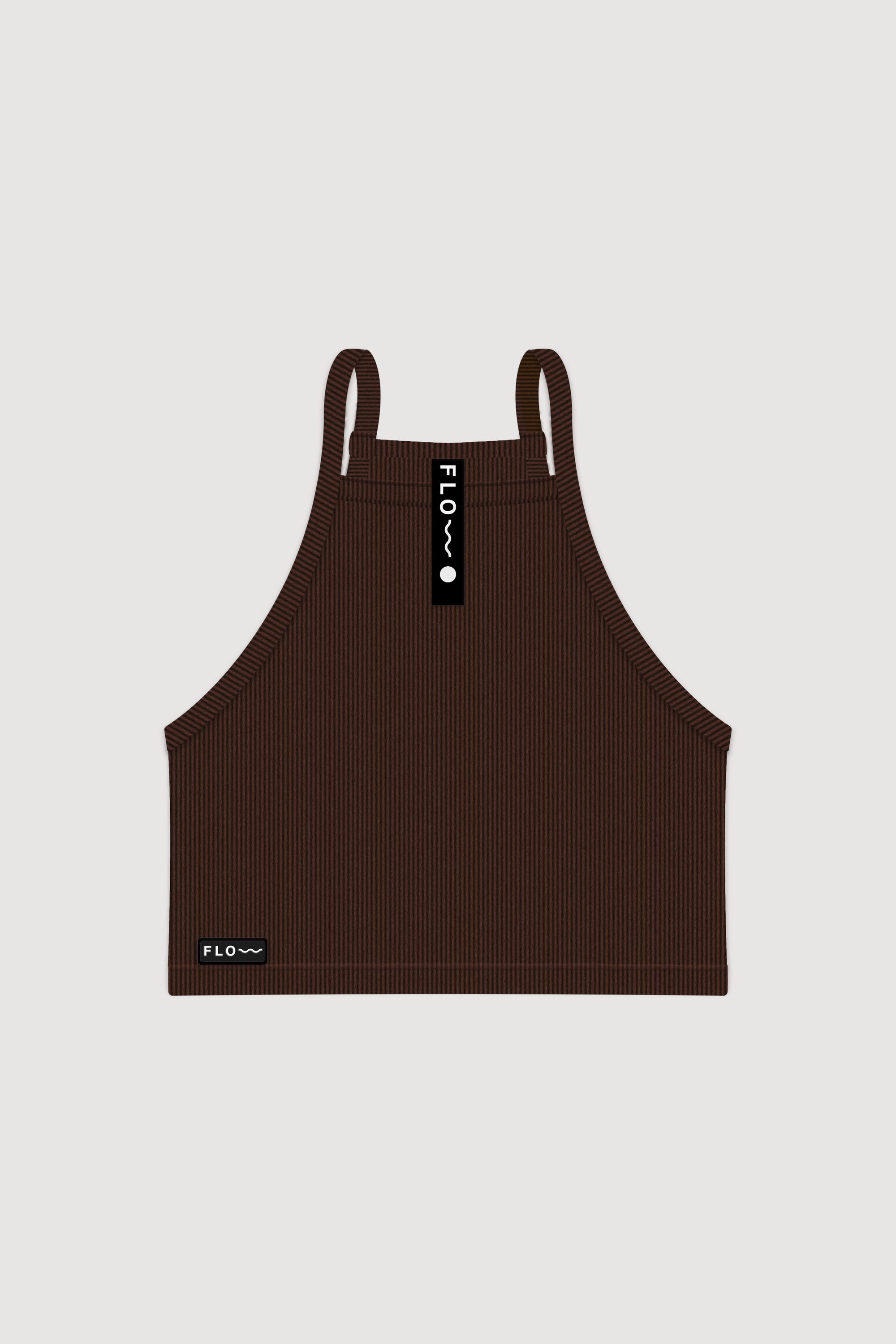 CROP TOP BROWN