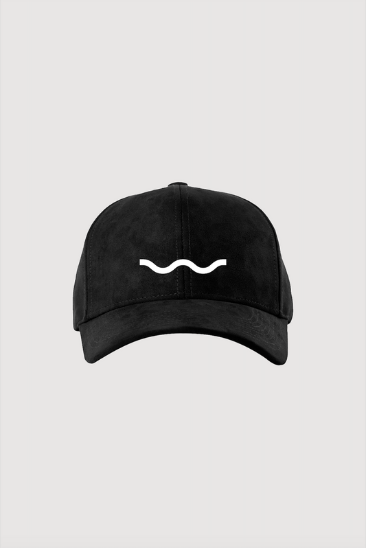 FLOWING CAP BLACK/WHITE