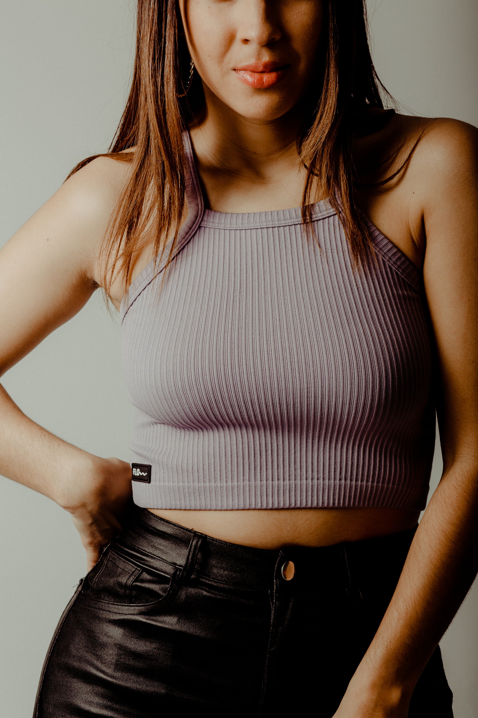 CROP TOP LAVENDER
