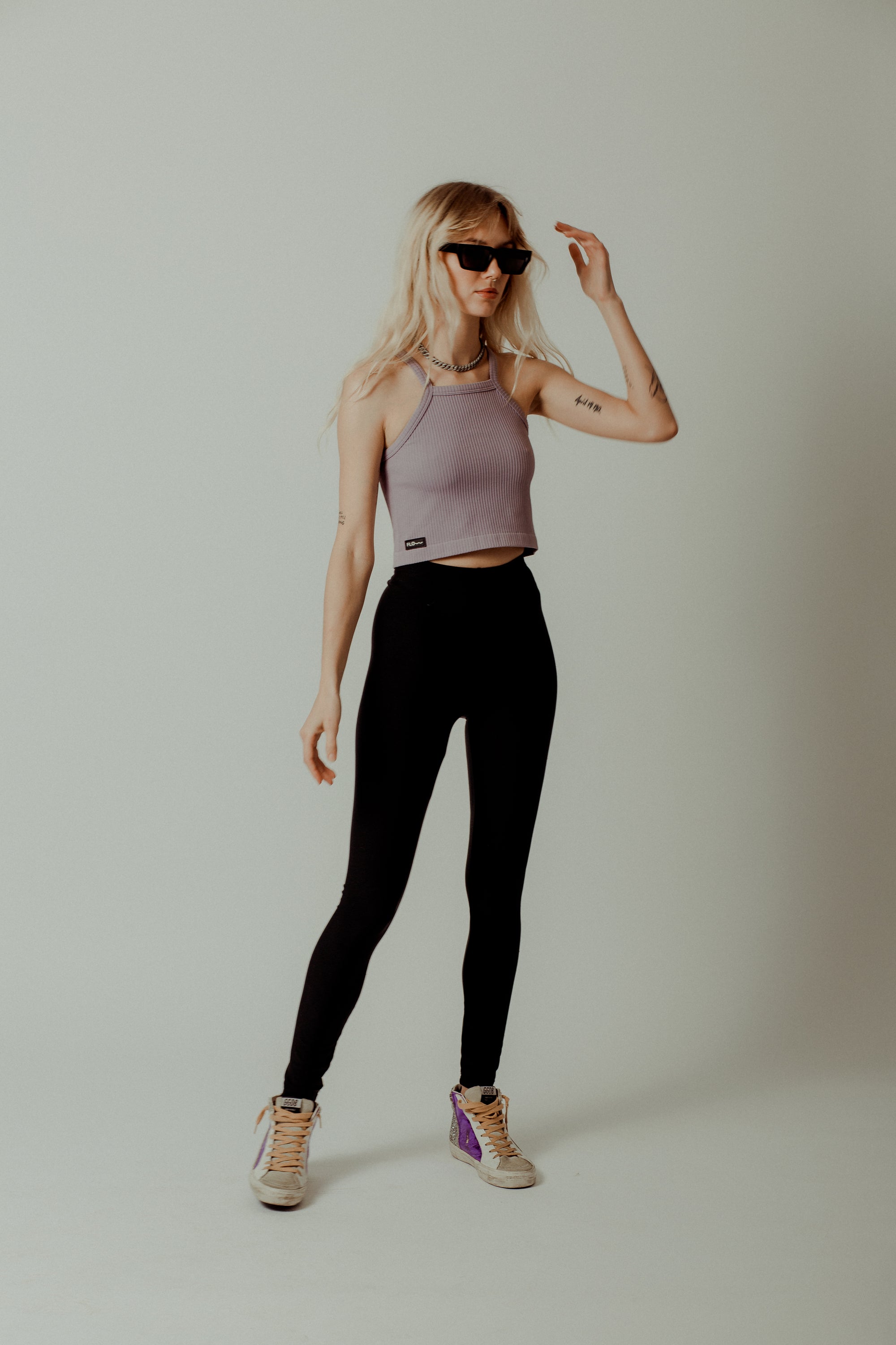 CROP TOP LAVENDER