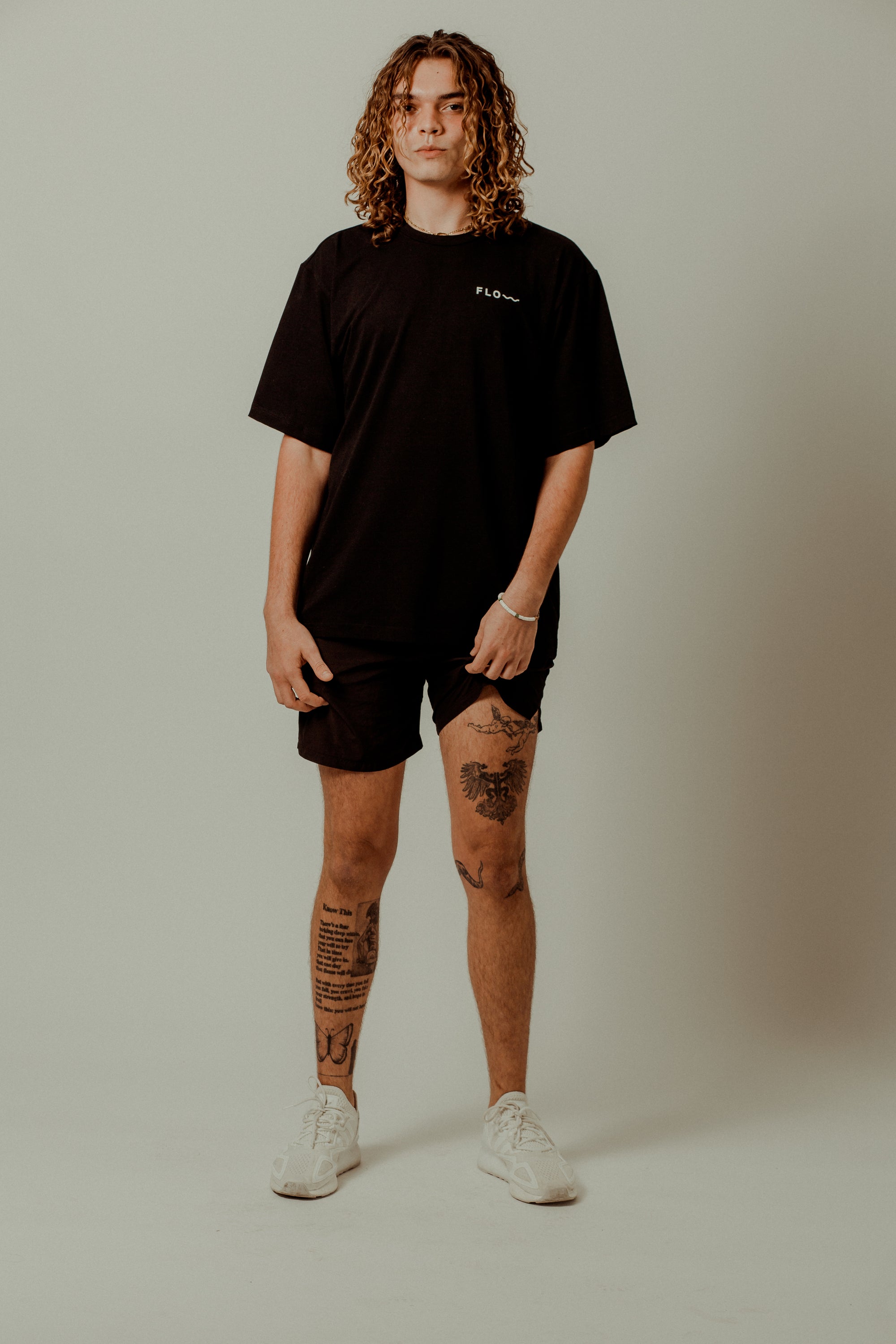 CLASSIC FLOW TEE BLACK