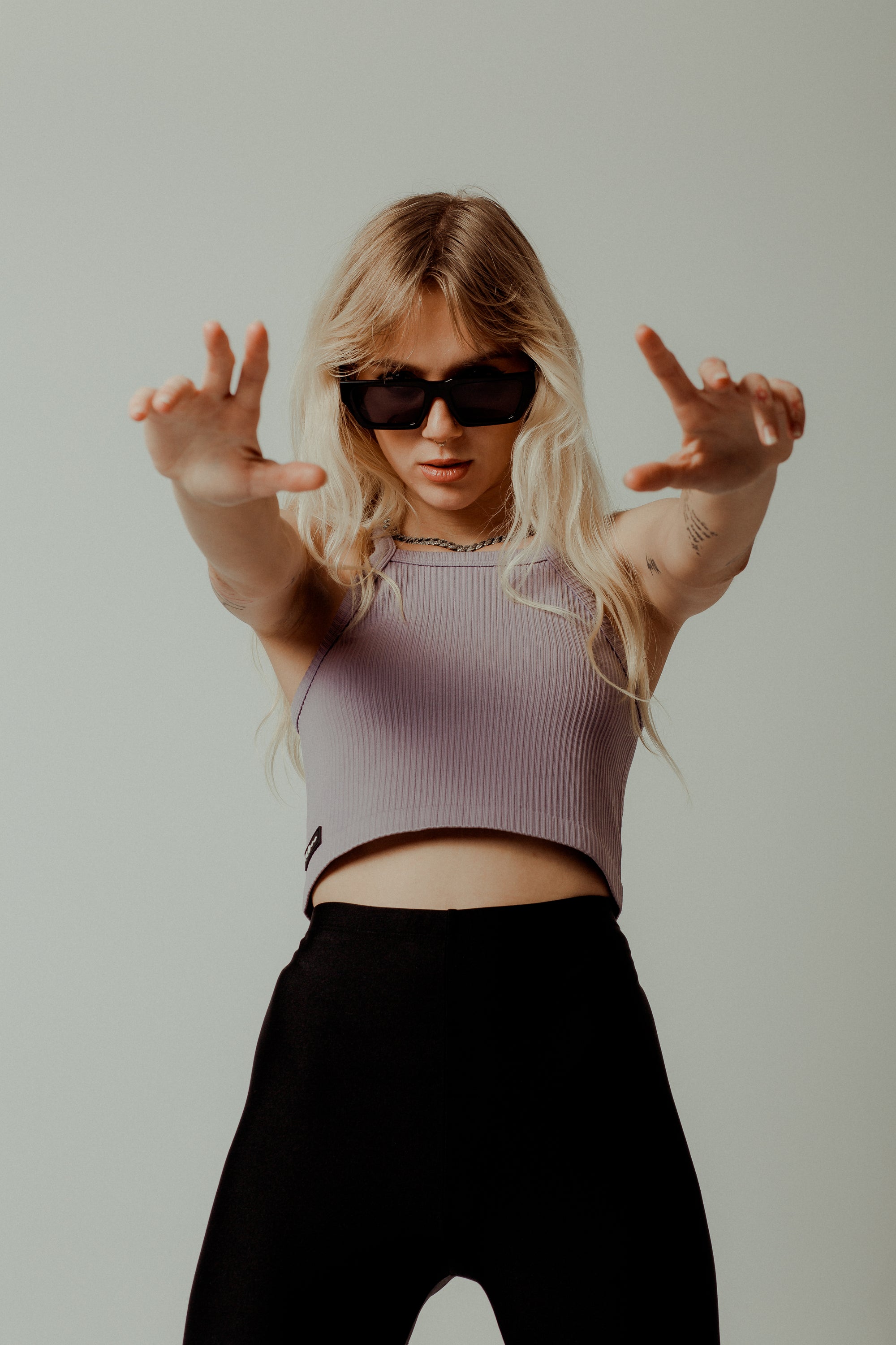 CROP TOP LAVENDER