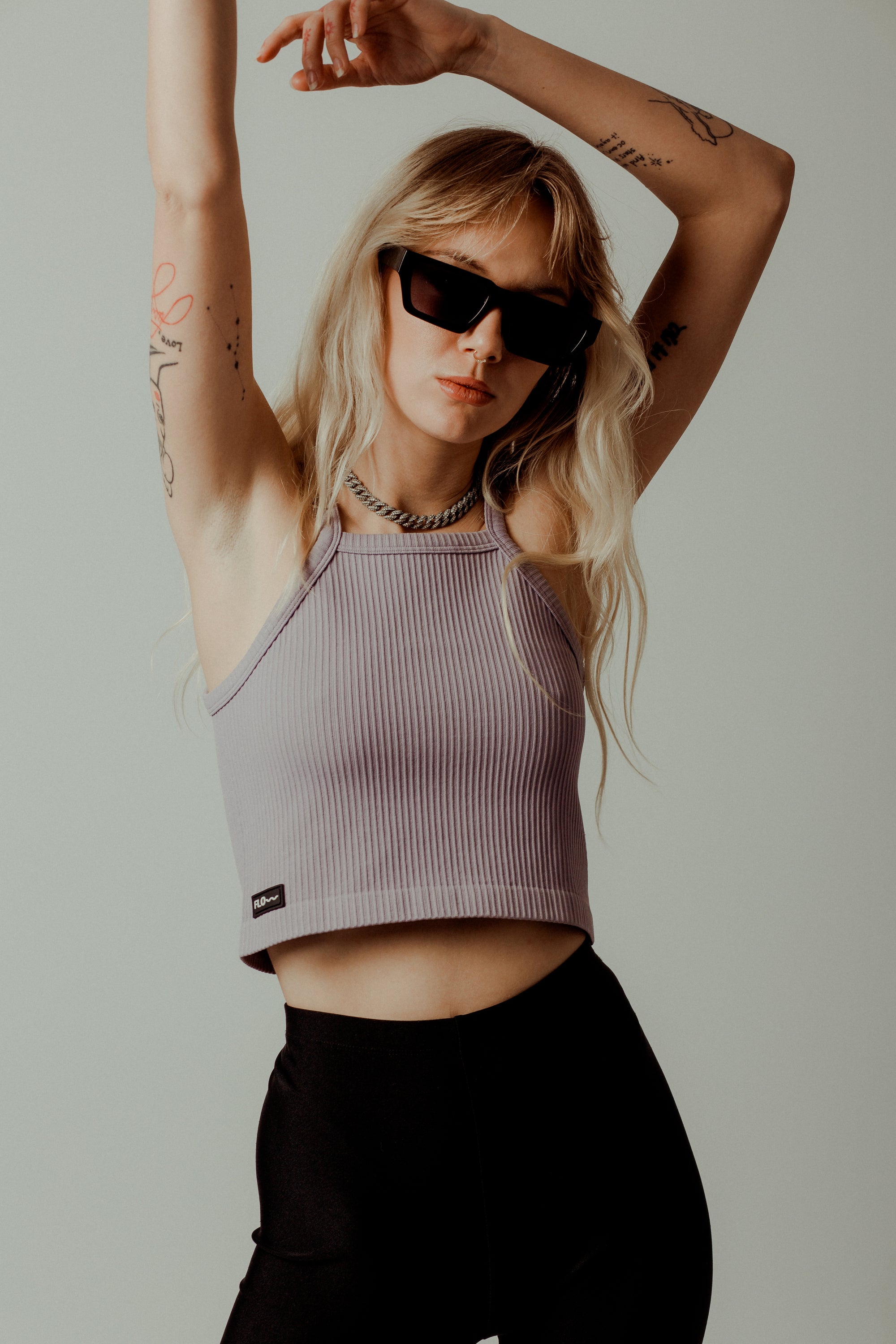 CROP TOP LAVENDER