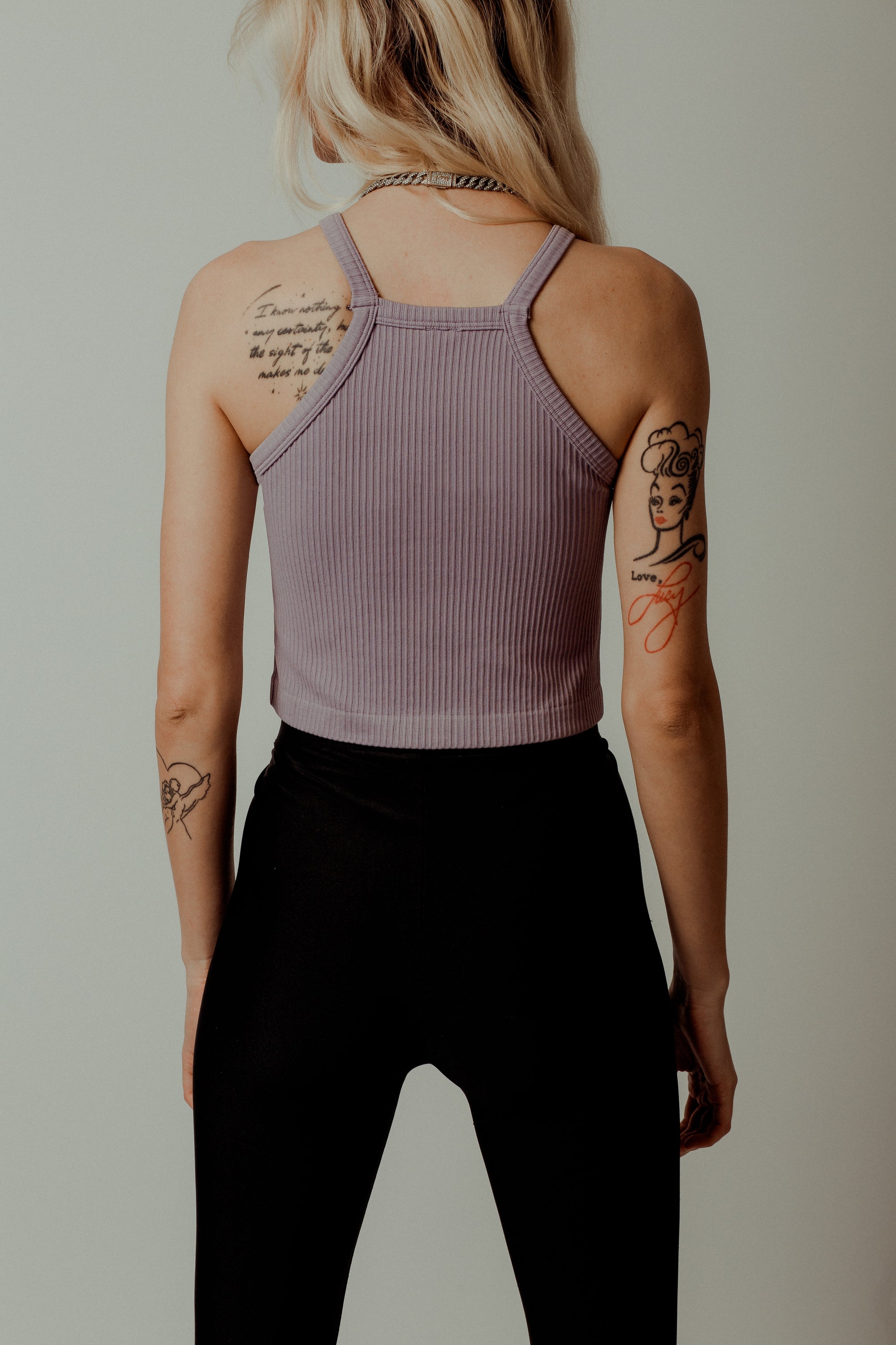 CROP TOP LAVENDER