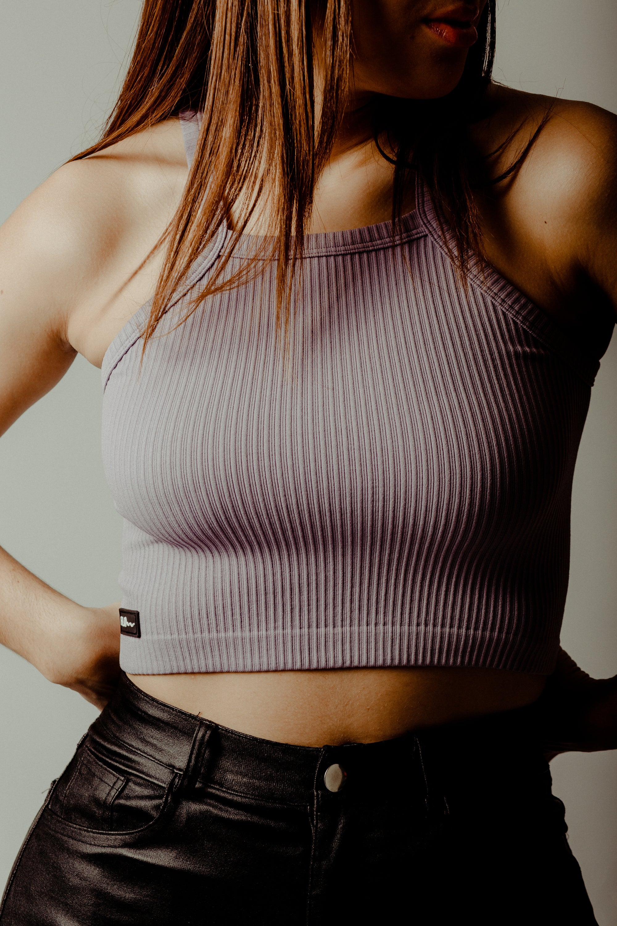 CROP TOP LAVENDER